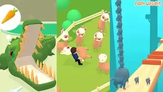 Zookeepers Fight Off a Fierce Crocodile and a Mama Monkey 🤣😱🐊 | Zoo Happy Animal | Papi Wilson