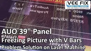 AUO 39 Freezing Picture V Bars No Picture Solution