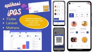 Aplikasi iPOS dengan Flutter,  bisa offline/online