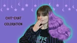 Hair dye and chit-chat ~ Pastel violet (fail)