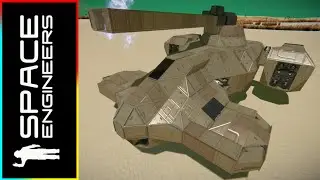 The Tau Hammerhead Gunship! - Space Engineers
