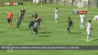 TRIESTINA: SANTONI «L'ESORDIO IN CAMPIONATO SARA' UN'ESAME DI MATURITA'» | 22/08/2024