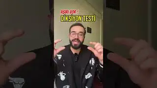Diksiyon Testi / Seviye: Aşırı Zor#herkoloji #diksiyon #diksiyoneğitimi