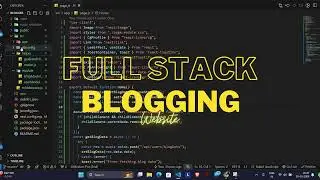 Created a Full-Stack Blogging Web App with Next.js and MongoDB