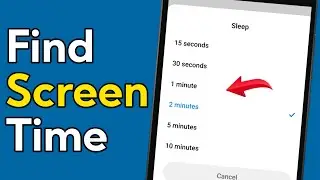 How to Check Screen Time On Android Mobile - Find Screen Time