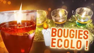 DIY bougies écolo et pas cher !