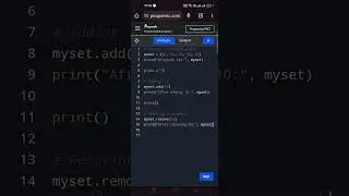 Python programming: 