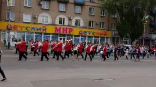Мелитополь 2017 Парад оркестров 6