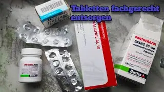 Tabletten / Medikaminte fachgerecht entsorgen, speziell in Hagen