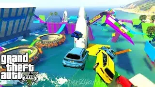 Bhai Ye GTA 5 Ki Impossible RACE Hai |GTA 5 PARKOUR Race |