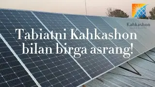 Samarqand viloyatida o’rnatilayotgan proyektimiz | Solar energy project in Samarkand, Uzbekistan