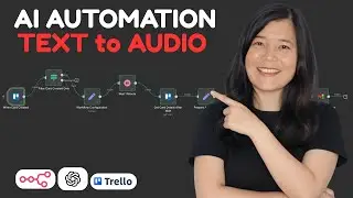 How to Build AI Automation with n8n, Trello & OpenAI | Text-to-Audio Workflow