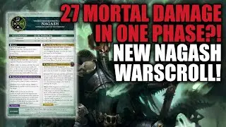 FIRST NEW WARSCROLL REVEALED! Nagash Is BACK BABY! │ Warhammer Age Of Sigmar 4th Edition