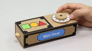 How to make Digit Safe Lock Cardboard