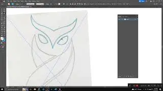 Logo design from drawing in illustrator