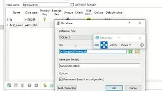Connecting SQLITE part 1 (Adding Record)