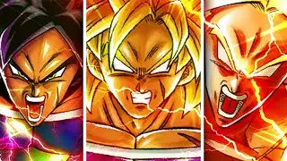 Testing all the BROLYs in ONE TEAM in dragon ball legends..