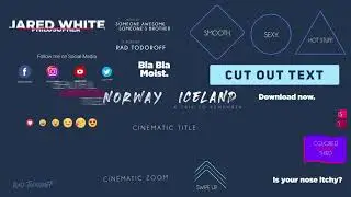 Motion Graphics Template for Premiere Pro by Rad Todoroff