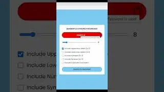 Password Generator JavaScript Tutorial Step by Step 