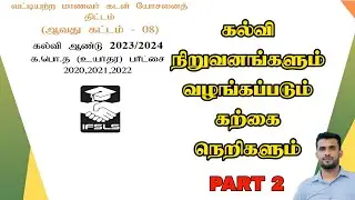 Interest Free Loan - 2024 | Part 2 : Institutions and Courses  | Jamzith Hasan