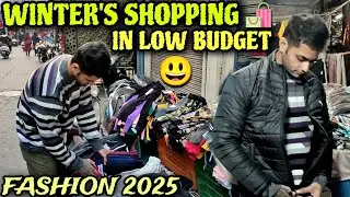 WINTER SHOPPING IN LOW BUDGET 🛍️ 😃 BRANDED CLOTHES IN CHEAP PRICE | VIKRAM JEET S