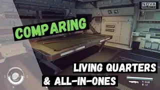 Starfield Tips | THICC Habs! 2x2 Living Quarters & All-inOnes compared