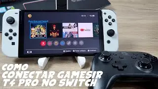 How to connect the GameSir T4 Pro controller to the Nintendo Switch.