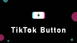 TikTok style button | HTML & CSS