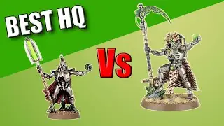 Best Necron HQ 8th Edition - Necron Overlord Vs Necron Lord