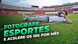 Fotografia de esportes: como se destacar e faturar R$ 10 mil por mês
