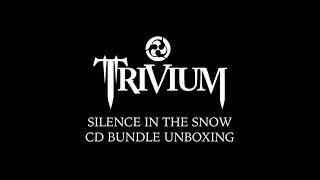 Trivium Silence In The Snow CD Bundle unboxing