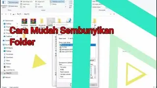 Sembunyikan folder/file di windows