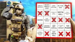 Playing WARZONE BINGO on VERDANSK