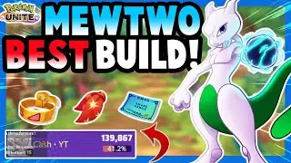 Pokémon Unite: RAPID FIRE SCARF MEWTWO X IS INHUMANE! 33.3% PICK RATE IS ABOUT TO INCREASE FAST!