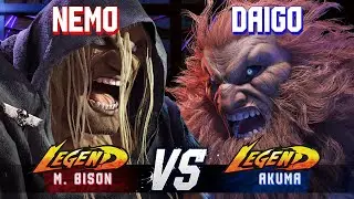 SF6 ▰ NEMO (M.Bison) vs DAIGO (Akuma) ▰ High Level Gameplay