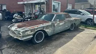 1966 Thunderbird resurrection, is it worth messing with and can we drive it .. hasnt ran in 8 years