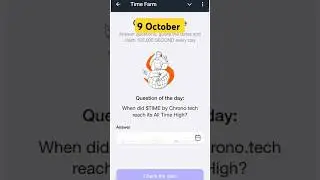 Time Farm Oracle Of Time / Time Farm / Oracle Of Time / #timefarmairdrop #shorts #youtube #airdrops