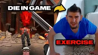 Trying a weird Valorant exercise program I found...