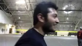 Bajaj sweating away