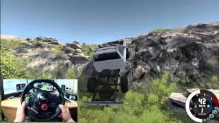 BeamNG ►Logitech Driving Force GT◄ Reálná destrukce v akci (60fps)