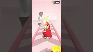 Dinner Run 3D - All Levels Gameplay Pop Pi (Levels 1-5)
