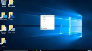 ✔️ Windows 10 - Show Desktop Icons, Hide Desktop Icons, Restore Desktop Icons