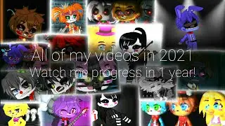 2021 Channel Rewind [Watch me progress!]