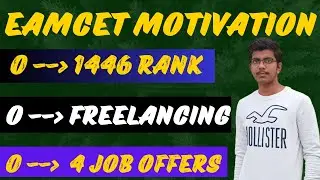Last Moment *Motivation* | | EAMCET 2024 | | Failed many times but GOT Four Job Offers