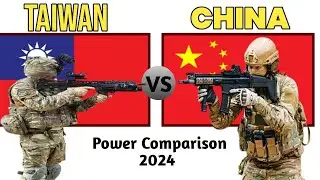 Taiwan vs China Military Power Comparison 2024 | China vs Taiwan military power 2024