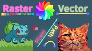 Vector vs Raster | Raster vs vector art | Raster vs vector graphics | Scalable vector graphics