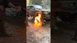 Подорвали колесо🤣 