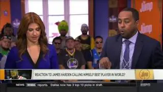James Harden best player in the world - T-Mac and Jason Terry reaction ESPN The Jump