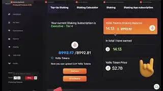 🔥🔥  YOLLLO TOKEN! 🤩 Как отправить токены в стейкинг
