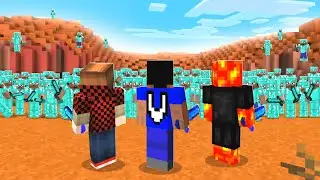 THE PACK vs 100 MINECRAFT PLAYERS!